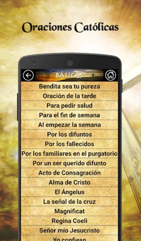 Oraciones Católicas for Android: Enrich Your Prayer Life