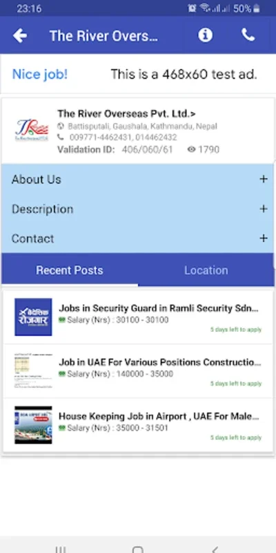 Baideshik Rojgar for Android - Connect with Overseas Jobs