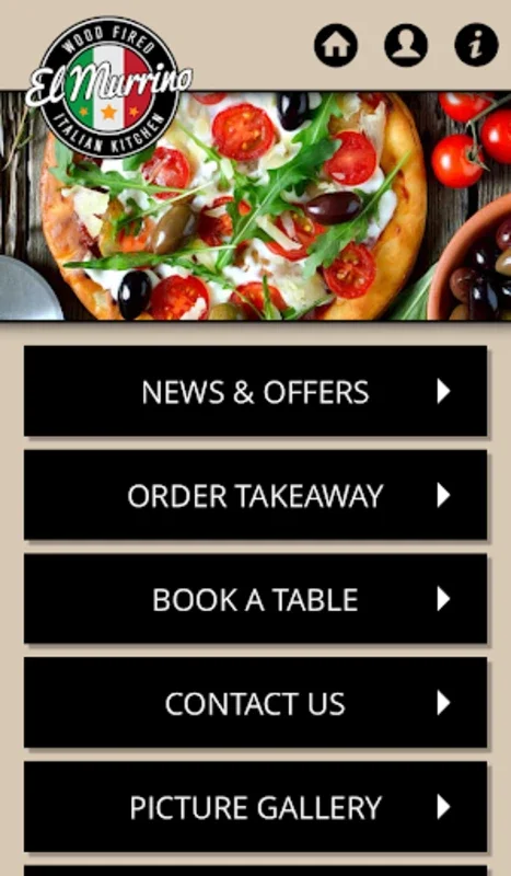 El Murrino for Android: Easy Dining with Personalized Options