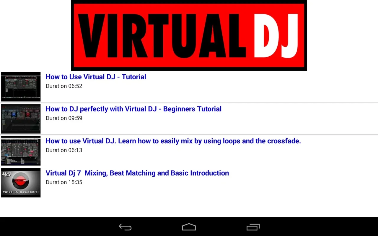 How To Use Virtual DJ for Android - Master Music Mixing