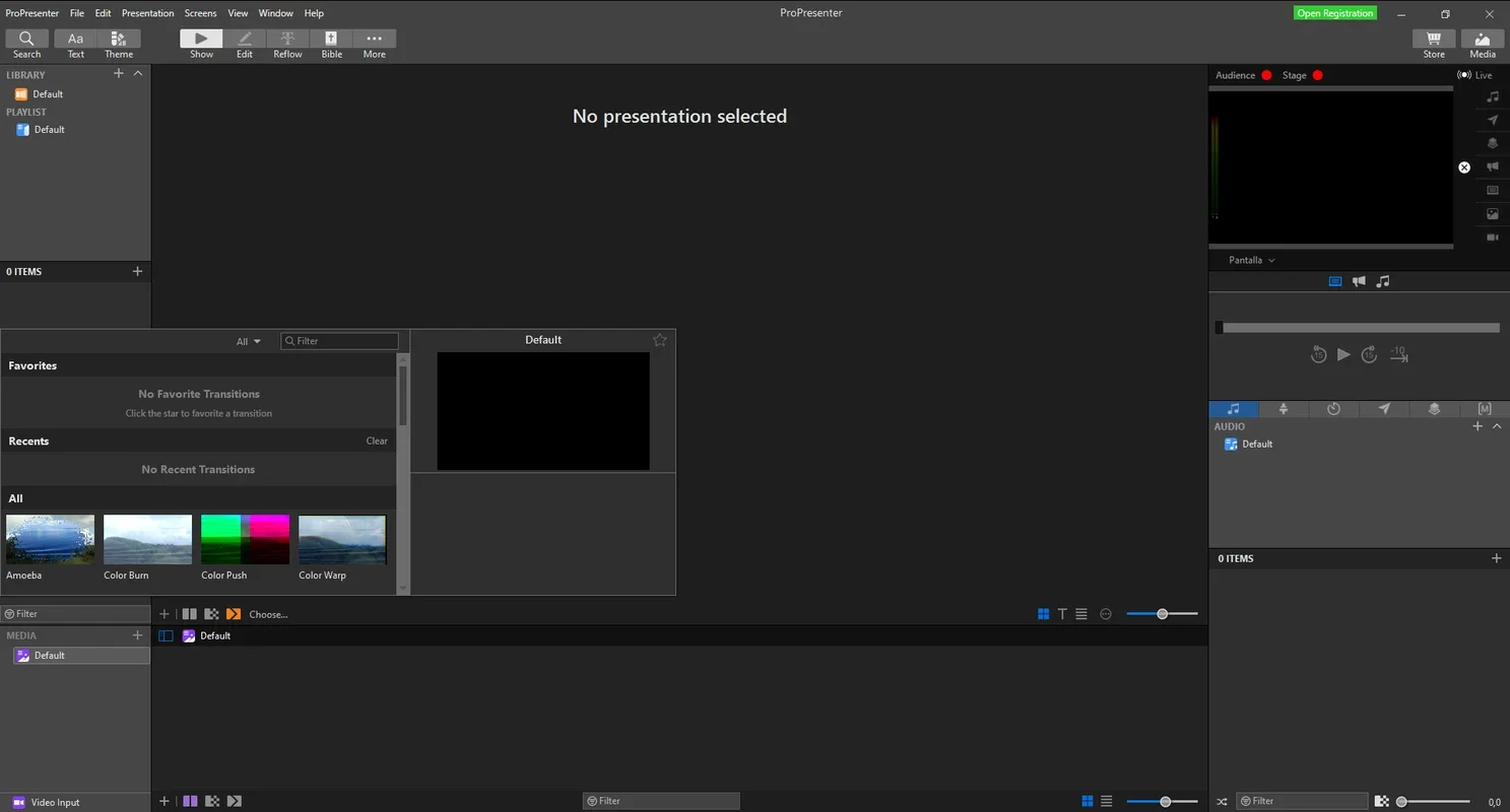 Pro Presenter for Windows - Professional - Level Live Broadcasting