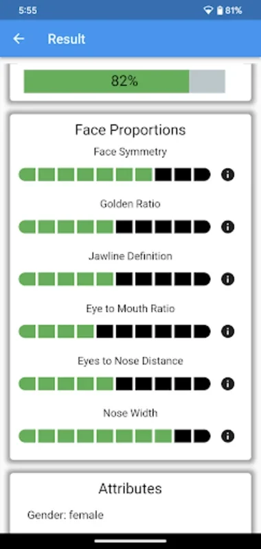 Attractiveness Test for Android - AI - Driven Attractiveness Analysis