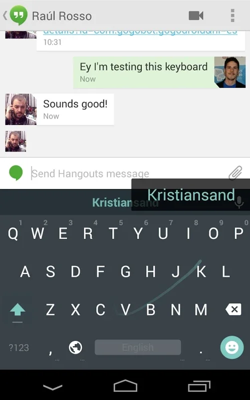 Android L Keyboard for Android - A Minimalist Typing Solution