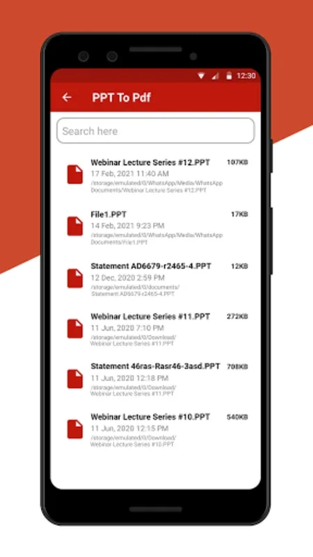 PPT to PDF Converter for Android - Streamlined Conversion