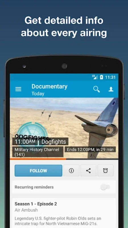 TV Listings for Android: Comprehensive TV Guide