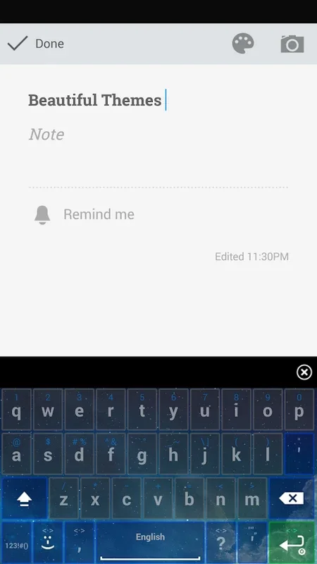 GalaxyKeyboard for Android: Celestial Typing Aesthetics and Functionality