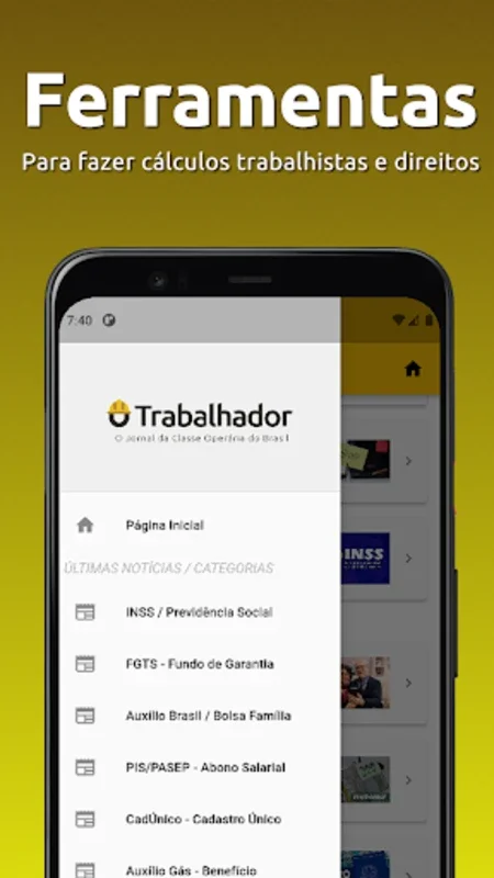 O Trabalhador for Android: Labor Rights and Benefits Guide