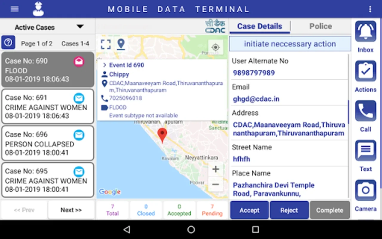 HrMdt for Android: Streamlined Emergency Communication