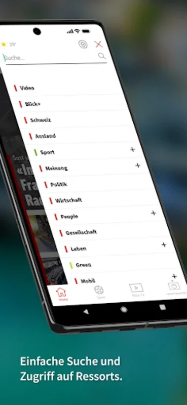 Blick for Android: Your Source for Swiss and International News