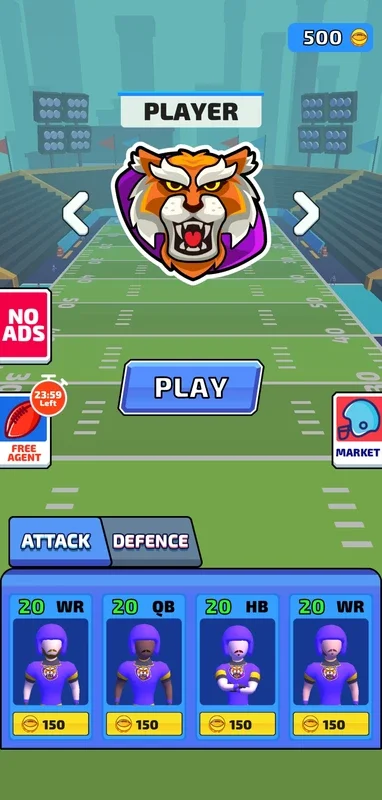 Touchdown Glory for Android - Compete in Tournaments