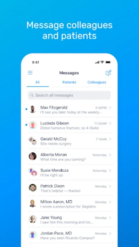 Patient Communication for Android: Streamlined Messaging