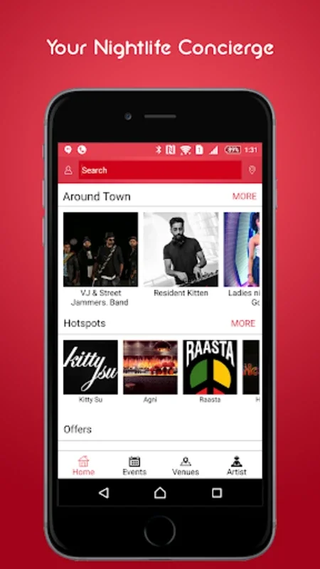 ClubGo for Android: Explore Delhi NCR's Nightlife and Events