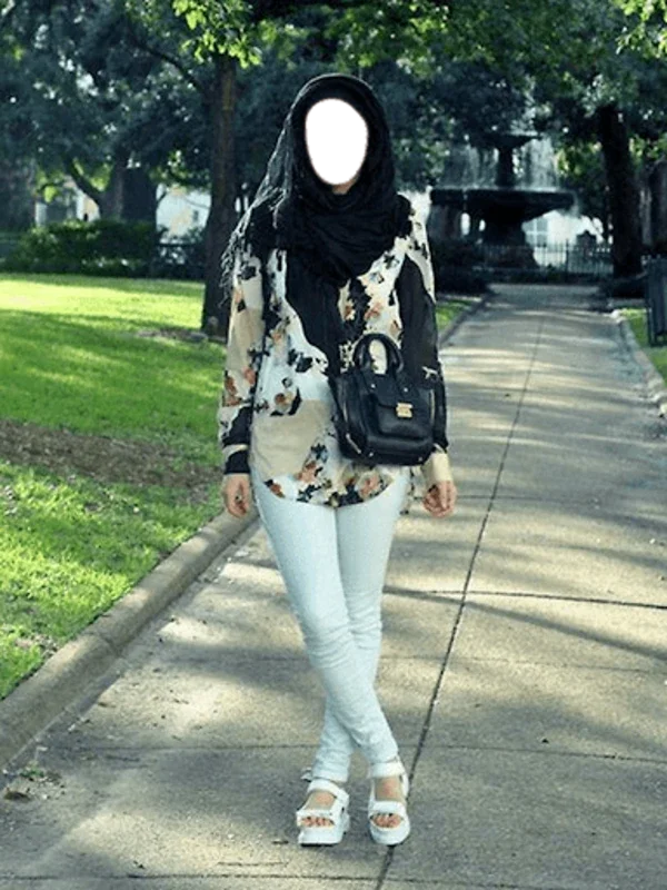 Innovative Hijab with Jeans for Android - No Download Needed