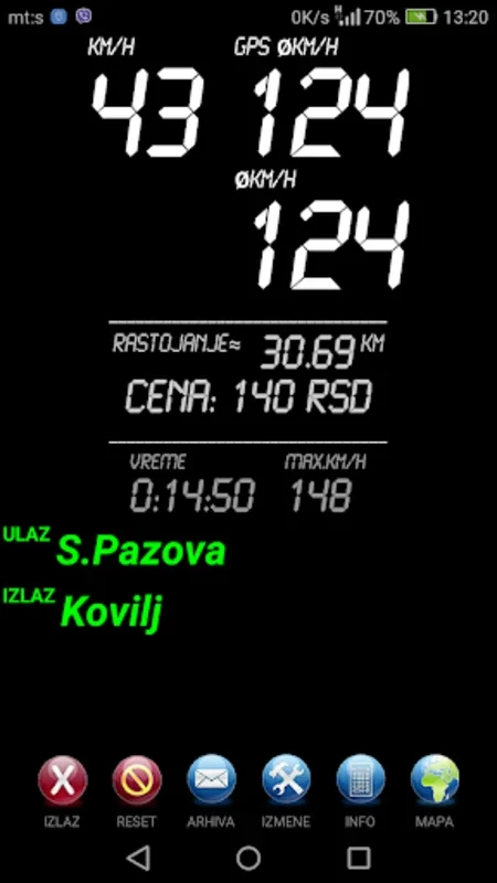 Prosecna brzina Srbija for Android: Monitor Speed Easily