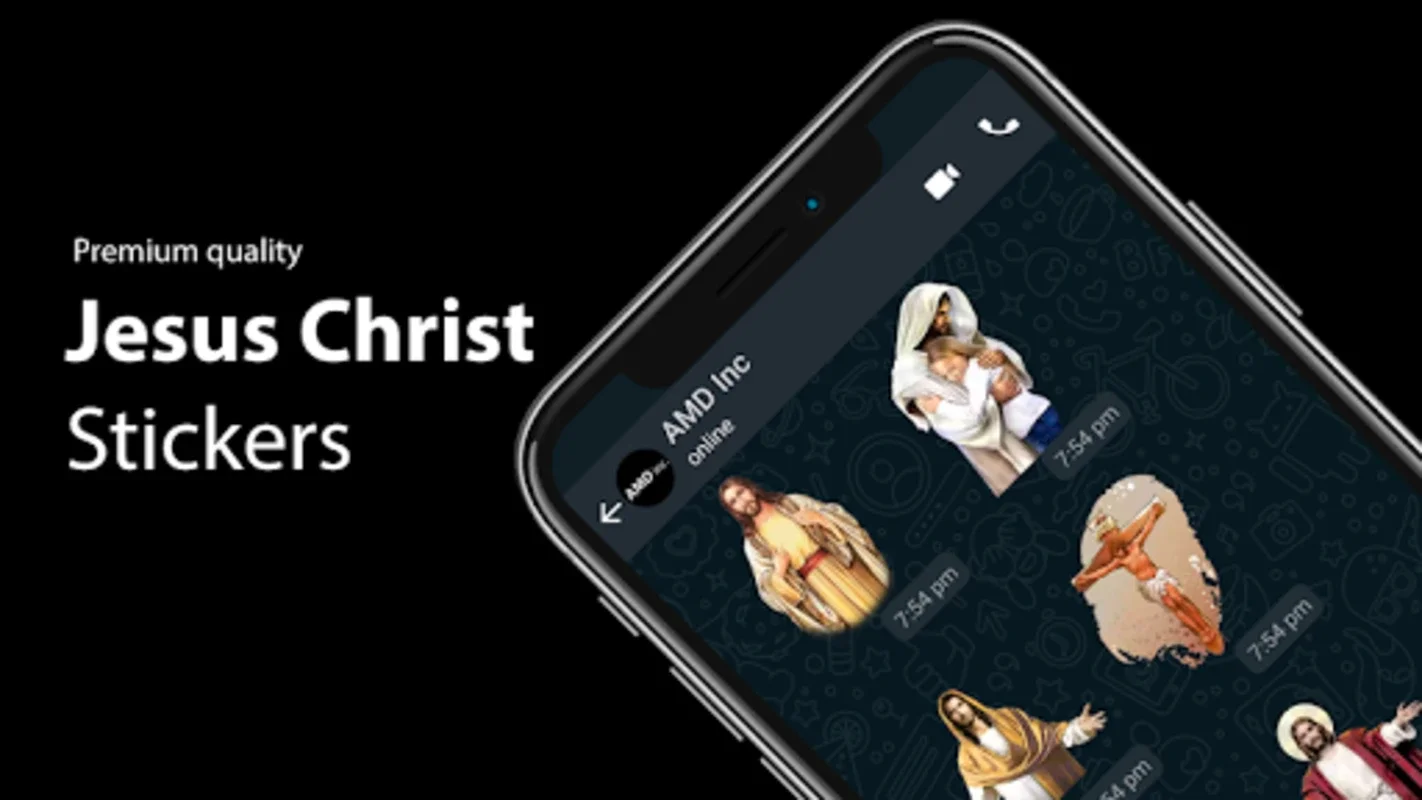 Jesus Christ Sticker Pack for Android - Enhance Your WhatsApp