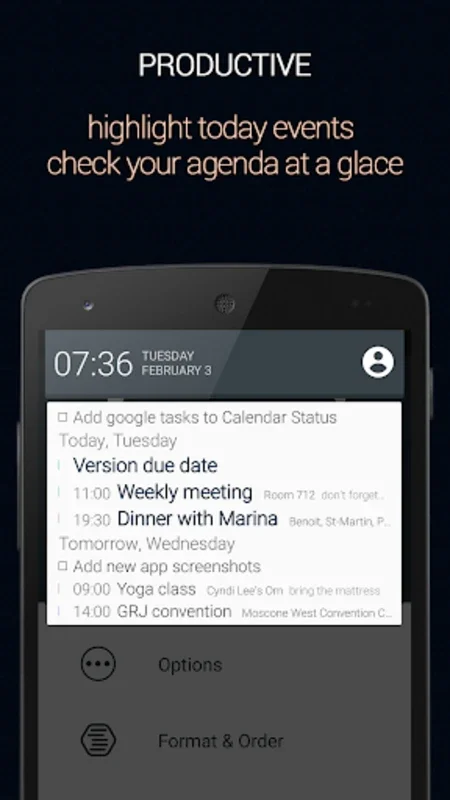 Calendar Status for Android - Streamline Your Schedule