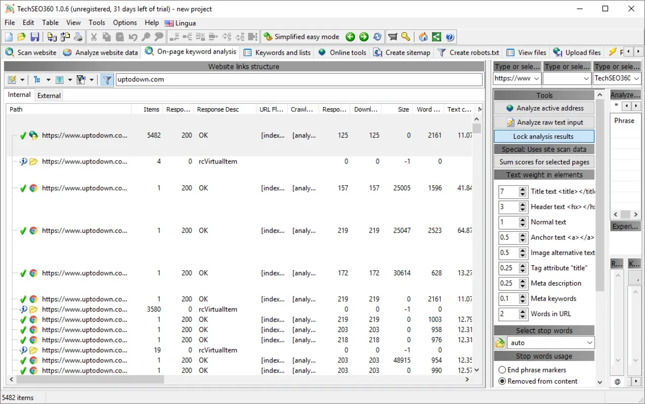 TechSEO360 for Windows - Optimize Your SEO