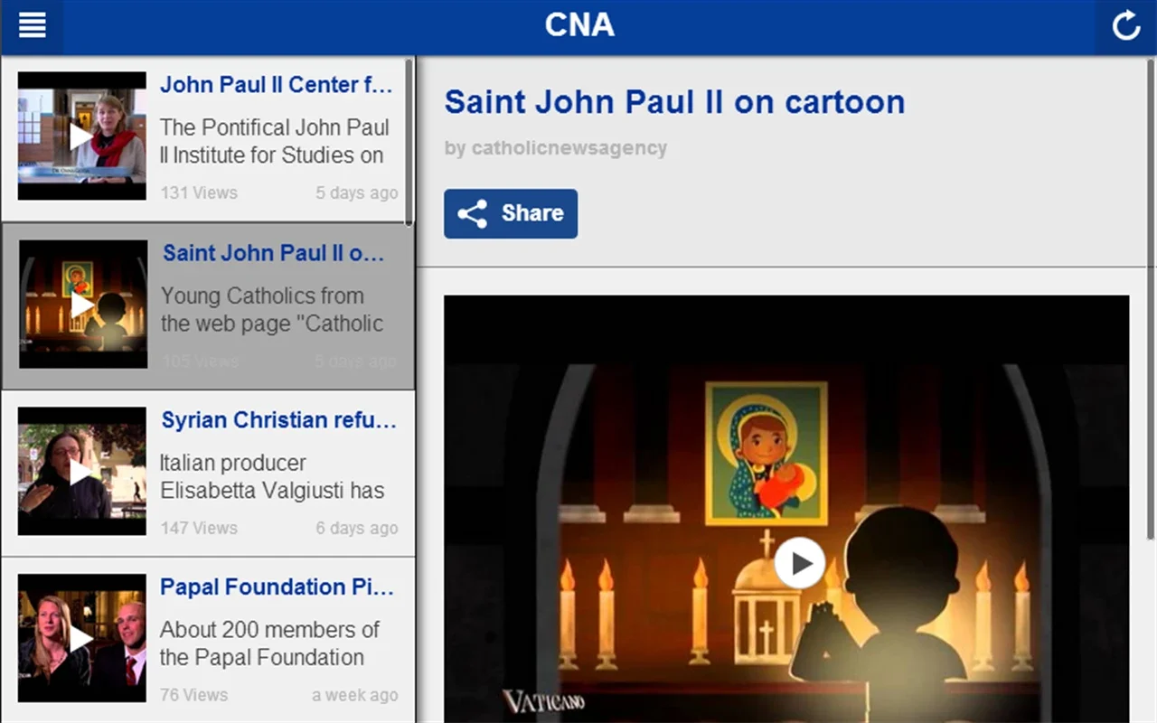 CNA for Android - Stay Informed with Catholic News