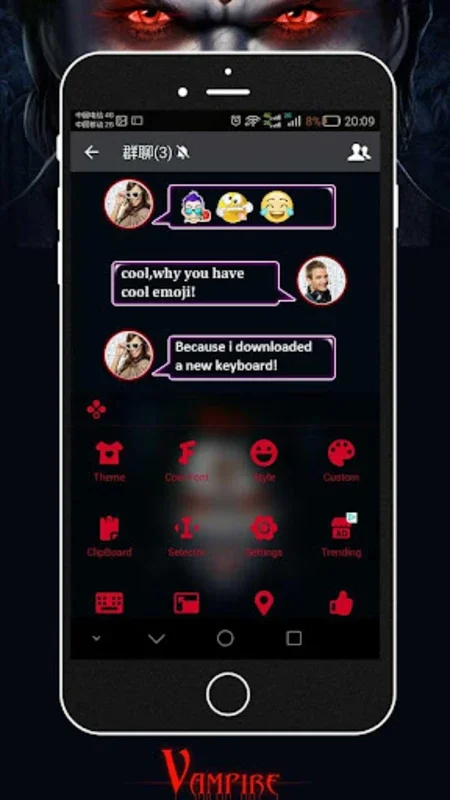 Vampire for Android - Enhance Typing with Smart Features