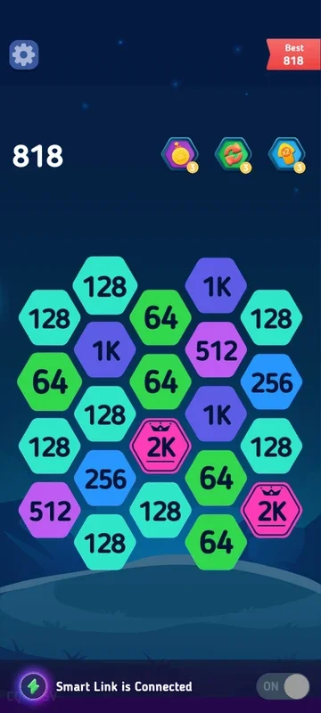 Hexa Link for Android: Engaging Puzzle Experience