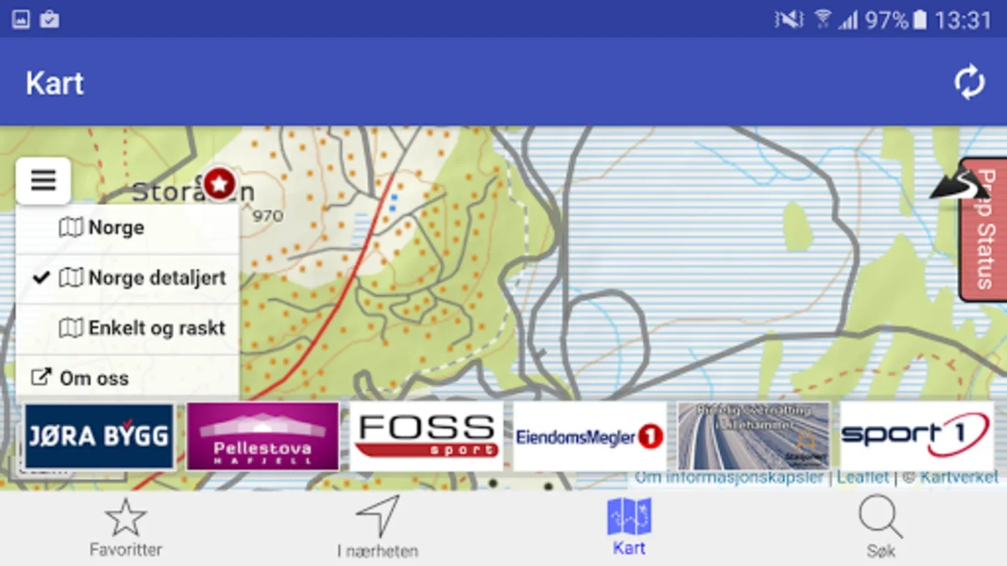 Skisporet.no Android App: Norway Ski Trail Updates & Forecasts