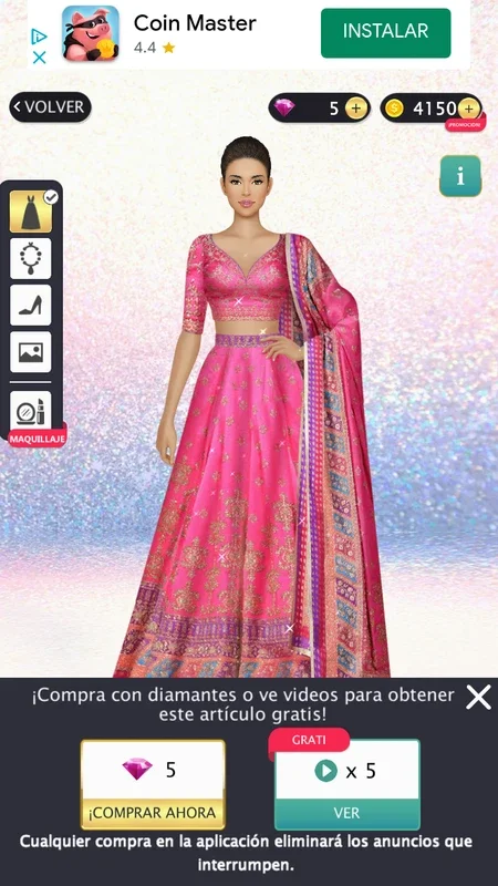 Indian Fashion Dressup Stylist for Android - Stylish Outfits Galore