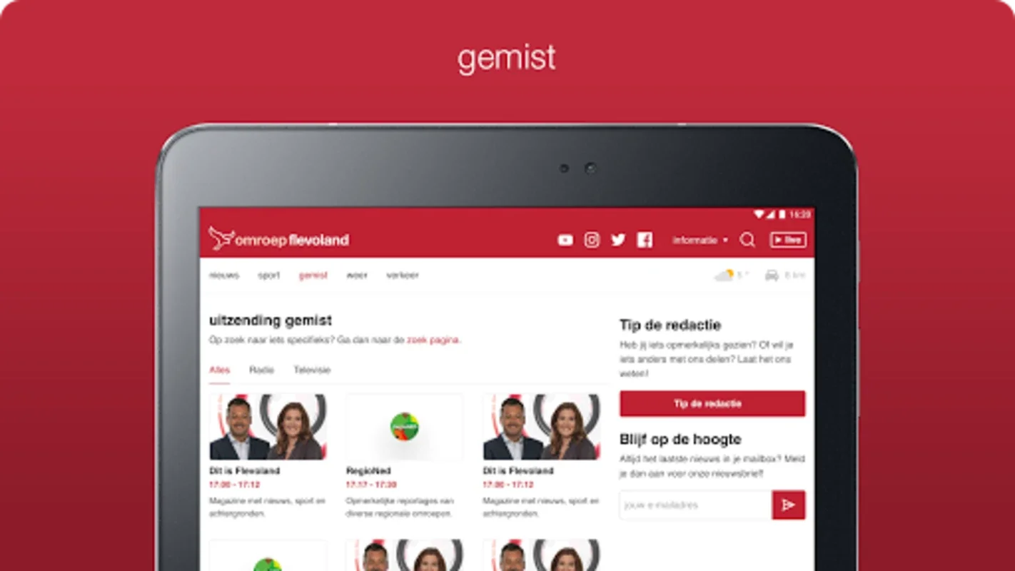 Omroep Flevoland for Android - Your Flevoland News Hub