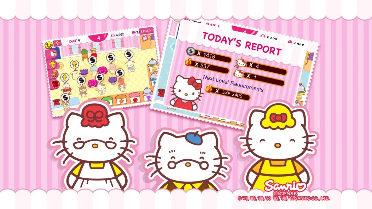 Hello Kitty Cafe for Android - Manage Your Adorable Café