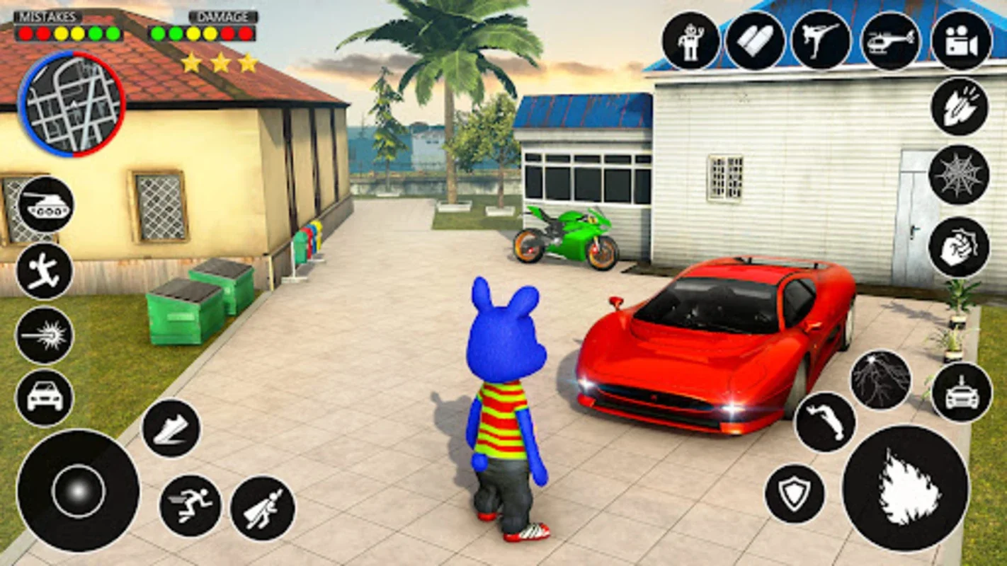 Blue Monster Gang Mafia Hero for Android: Crime-Fighting Adventure