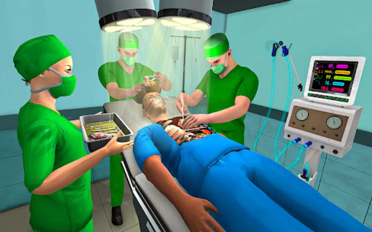 The Surgeon Simulator for Android: Realistic Surgical Challenges