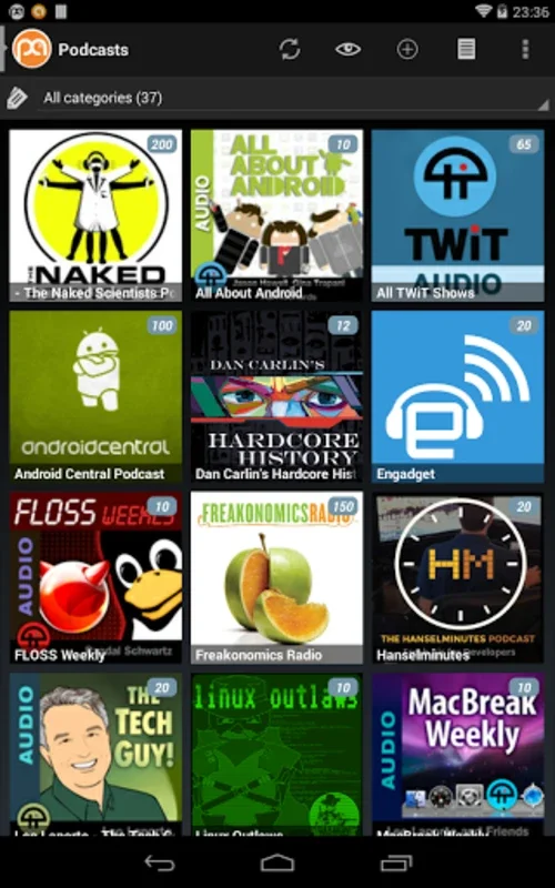 Podcast Addict for Android - Manage Multimedia Content