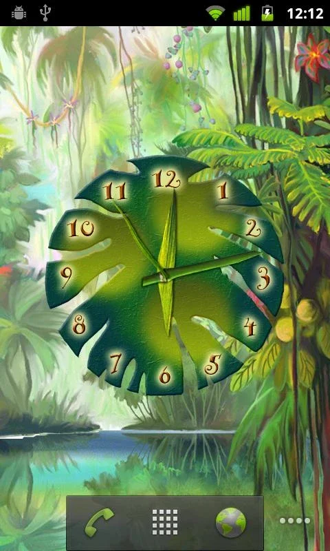 Luminescent Jungle for Android: Stunning Jungle - themed Live Wallpaper