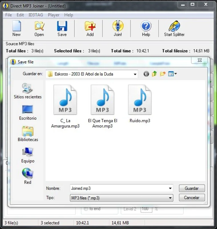 Direct MP3 Joiner for Windows - Free Download