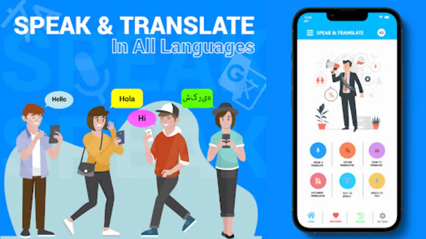 Speak And Translate for Android - No Downloading Required