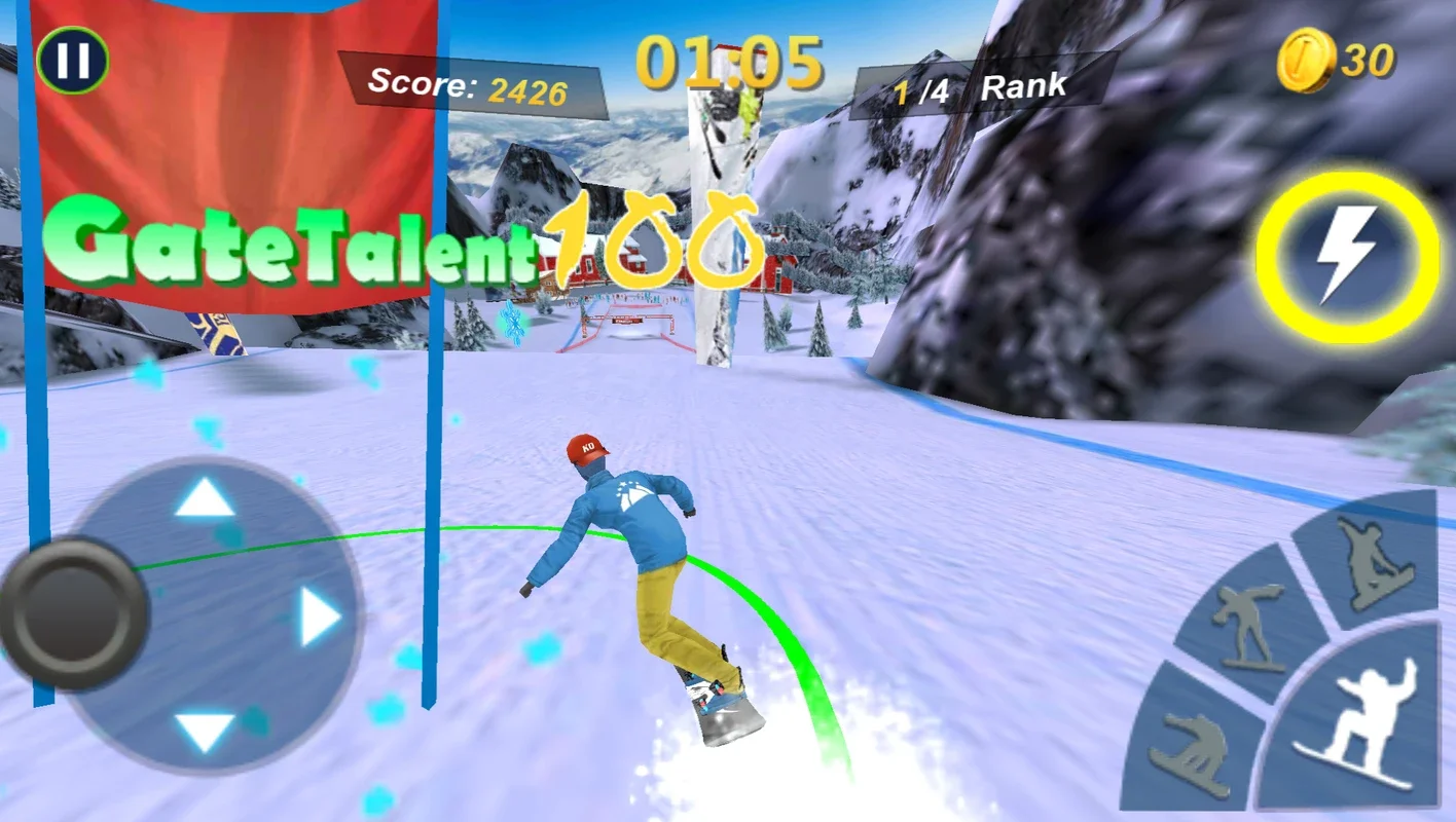 Snowboard Master for Android - Thrilling Snowboarding Races