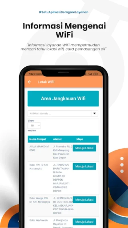 Depok Single Window for Android: Enhancing Daily Life