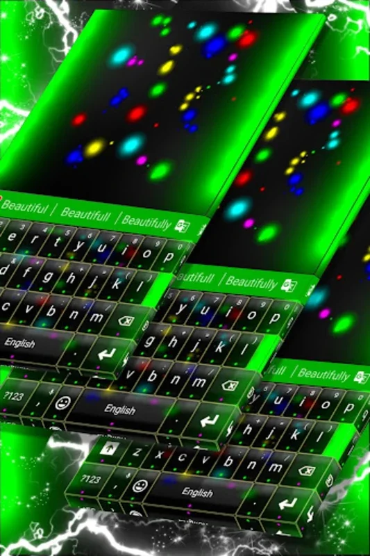 LED Keyboard for Android: Intelligent Typing with Added Features