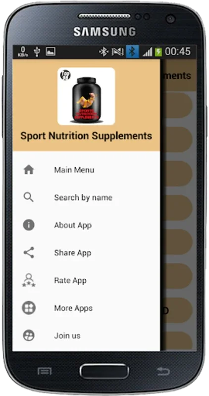 Sport Nutrition Supplements for Android - Enhance Fitness