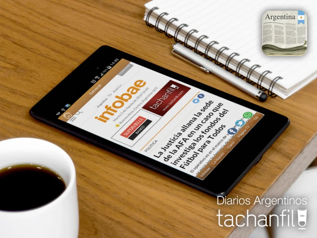 Diarios for Android - Aggregating Argentine News