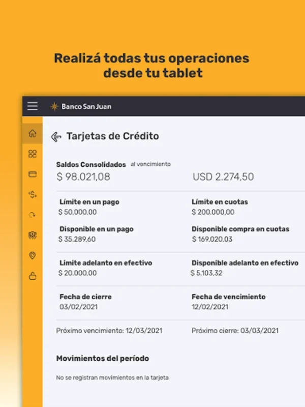 Banco SanJuan for Android - Simplify Your Finances