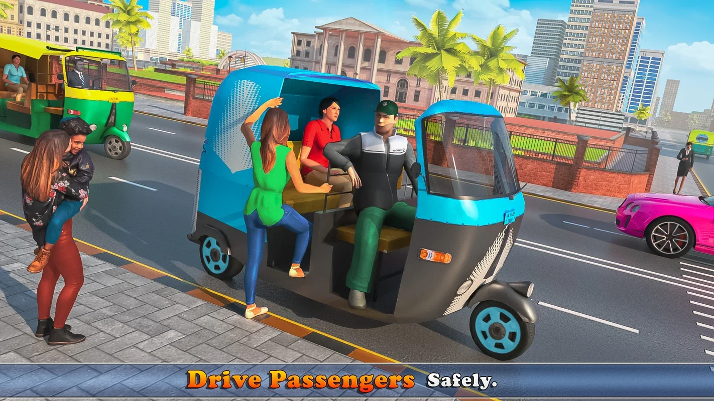 Tuk Tuk Auto Rickshaw Driving Simulator for Android: Realistic Driving Fun