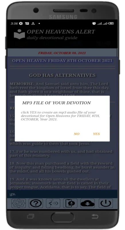 Open Heavens Alert: Your Daily Devotion Companion for Android