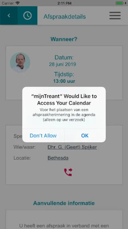 mijnTreant for Android: Access Treant Zorggroep Info Easily