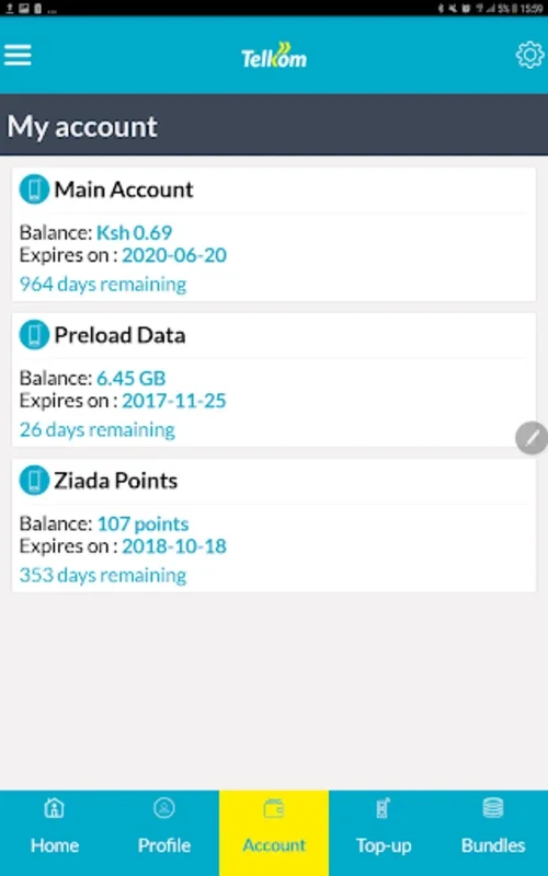 My Telkom for Android - Manage Telkom Services Easily