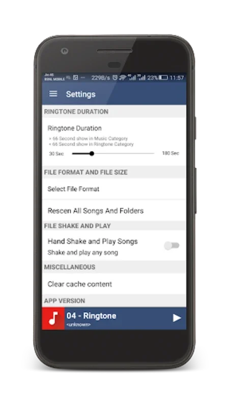 Music + Ringtone Folder Player for Android - Organize and Play Music Easily