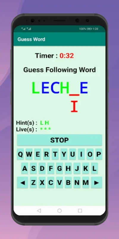 Catch Word - Typing Game for Android - No Download Needed