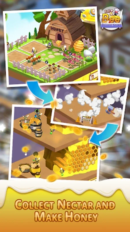 Idle Bee: Dessert Story - Build a Thriving Android Dessert Business