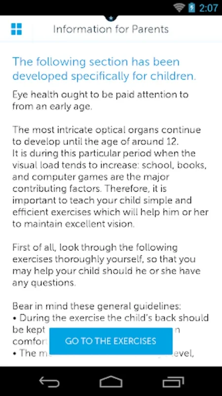 Healthy Vision for Android: Enhance Eye Health