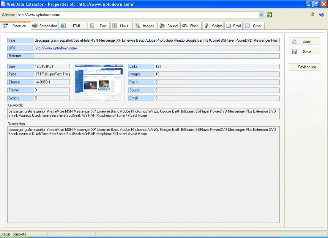 WebData Extractor for Windows - Free Download from AppHuts