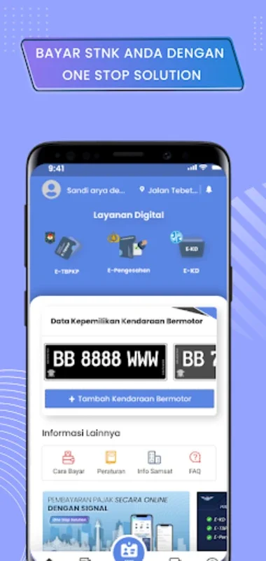 SIGNAL–SAMSAT DIGITAL NASIONAL for Android - Simplify Vehicle Registration